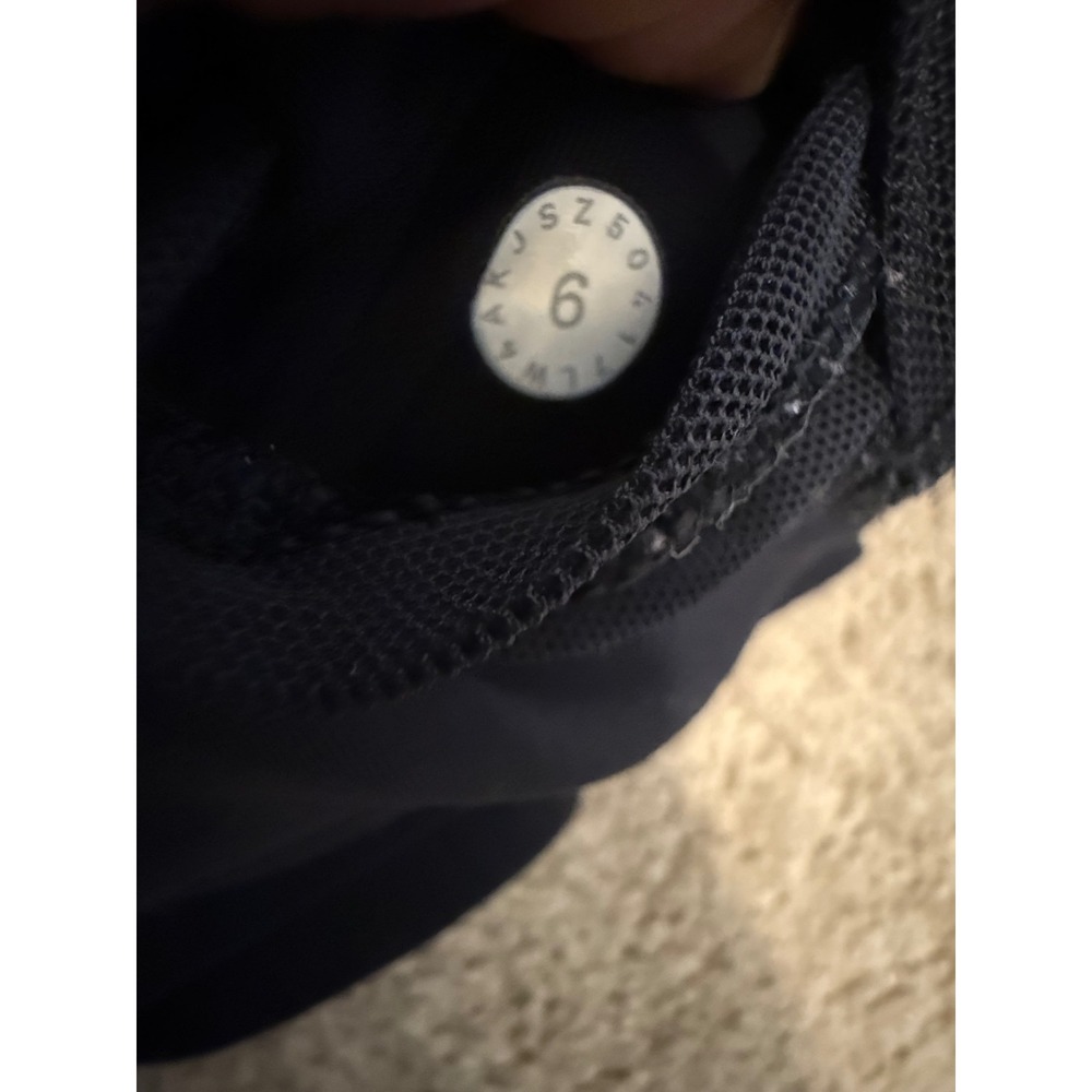 Lululemon‎ Jacket Hoodie Womens 6 Black Excellent Lace Up Back Athleisure - Picture 5 of 7